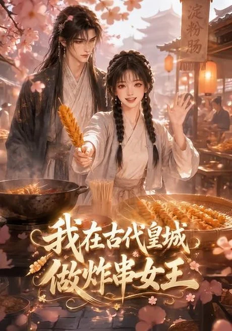 《我在古代皇城做炸串女王（60集）（夸克网盘）》短剧封面