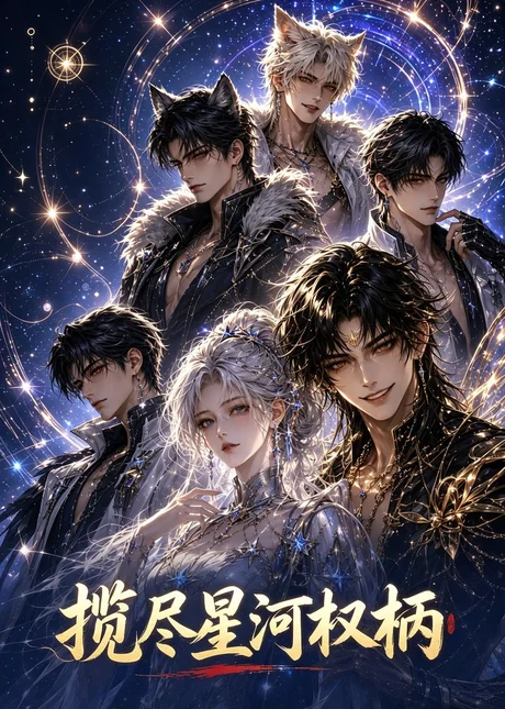 《揽尽星河权柄(15集) AI短剧 (2026)》短剧封面