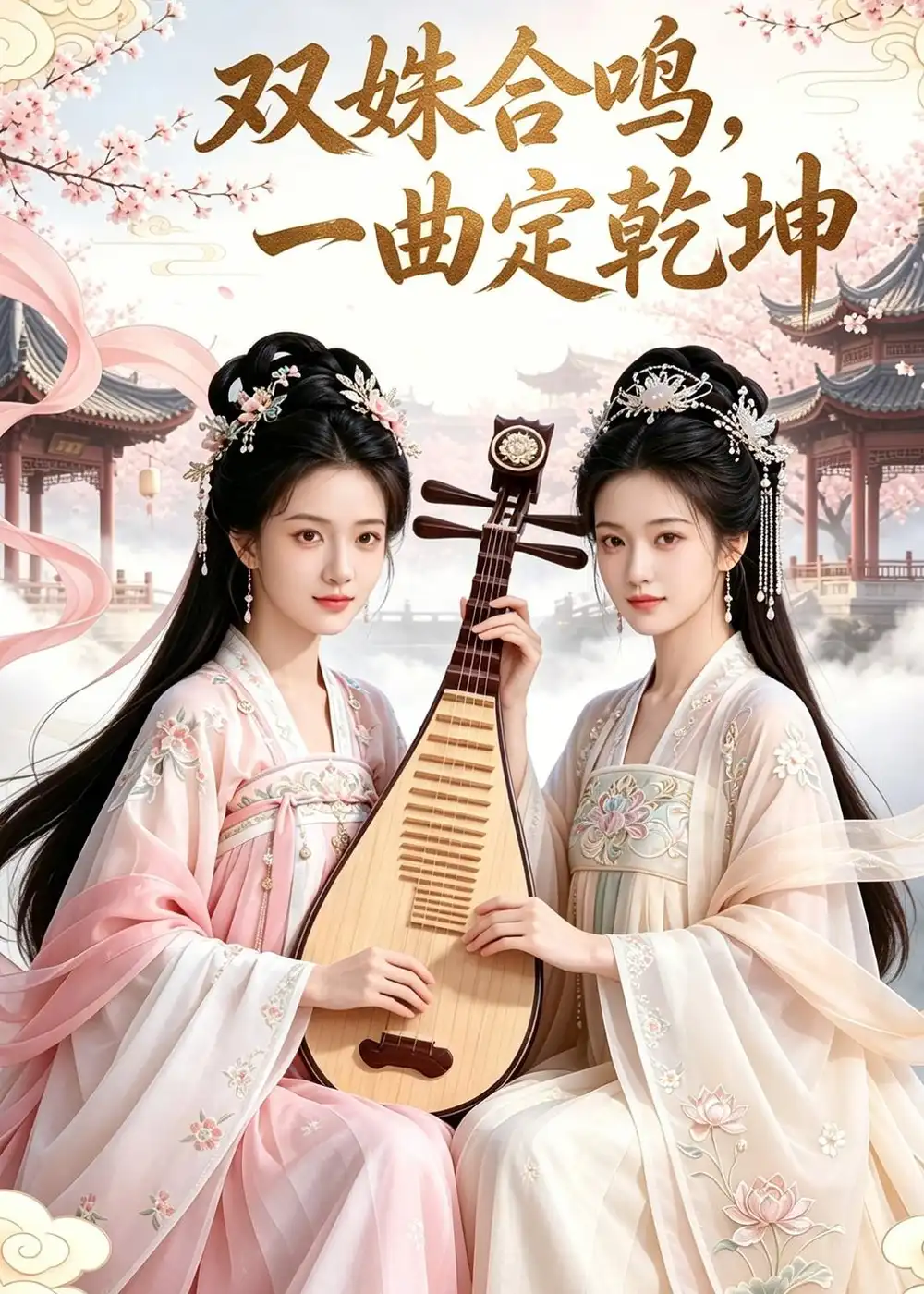 《双姝合鸣，一曲定乾坤（69集）AI短剧（夸克网盘）》短剧封面