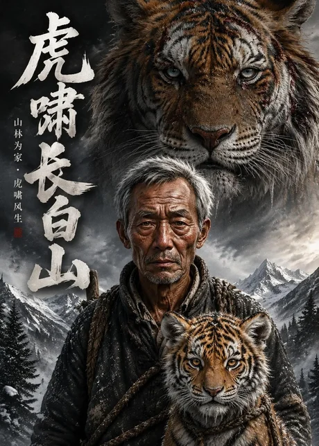 《虎啸长白山(61集)(45集)AI短剧(百度网盘)》短剧封面