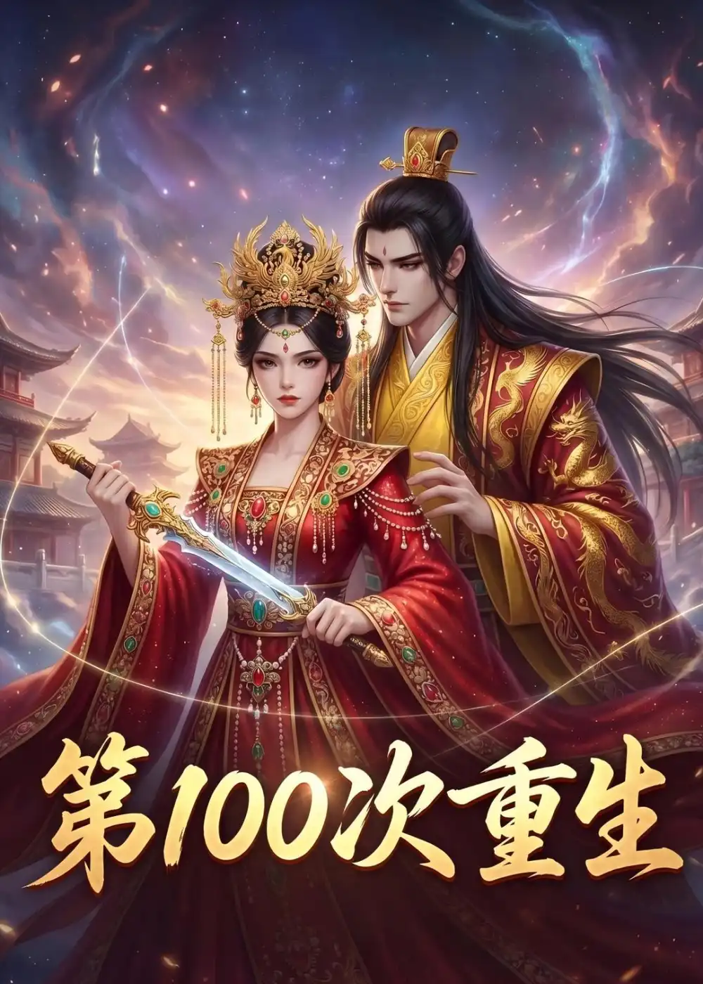 《第100次重生（36集）（夸克网盘）》短剧封面