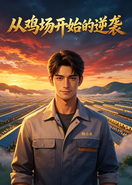 《从鸡场开始的逆袭（56集）AI短剧（百度网盘）》短剧封面