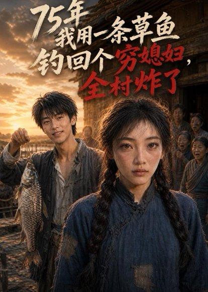 75年我用一条草鱼钓回个穷媳妇,全村炸了(43集)Ai短剧(百度网盘) 75年我用一条草鱼钓回个穷媳妇,全村炸了(43集)Ai短剧(百度网盘)封面