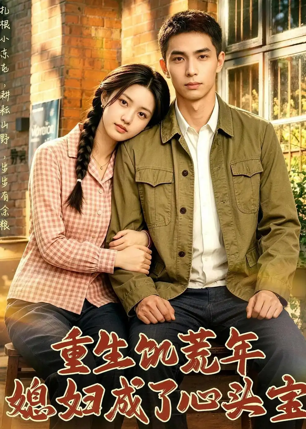 《重生饥荒年媳妇成了心头宝（70集）AI短剧（夸克网盘）》短剧封面