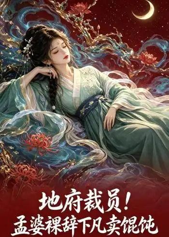 《地府裁员！孟婆裸辞下凡卖馄饨（52集）（夸克网盘）》短剧封面
