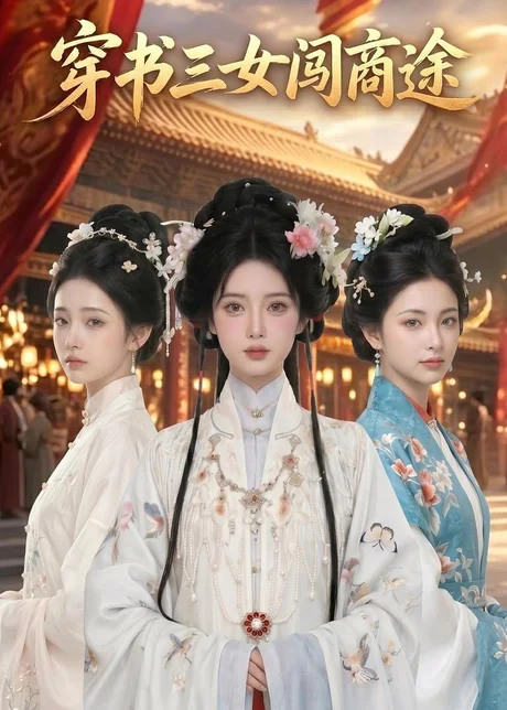 《穿书三女闯商途（40集）AI短剧（百度网盘）》短剧封面