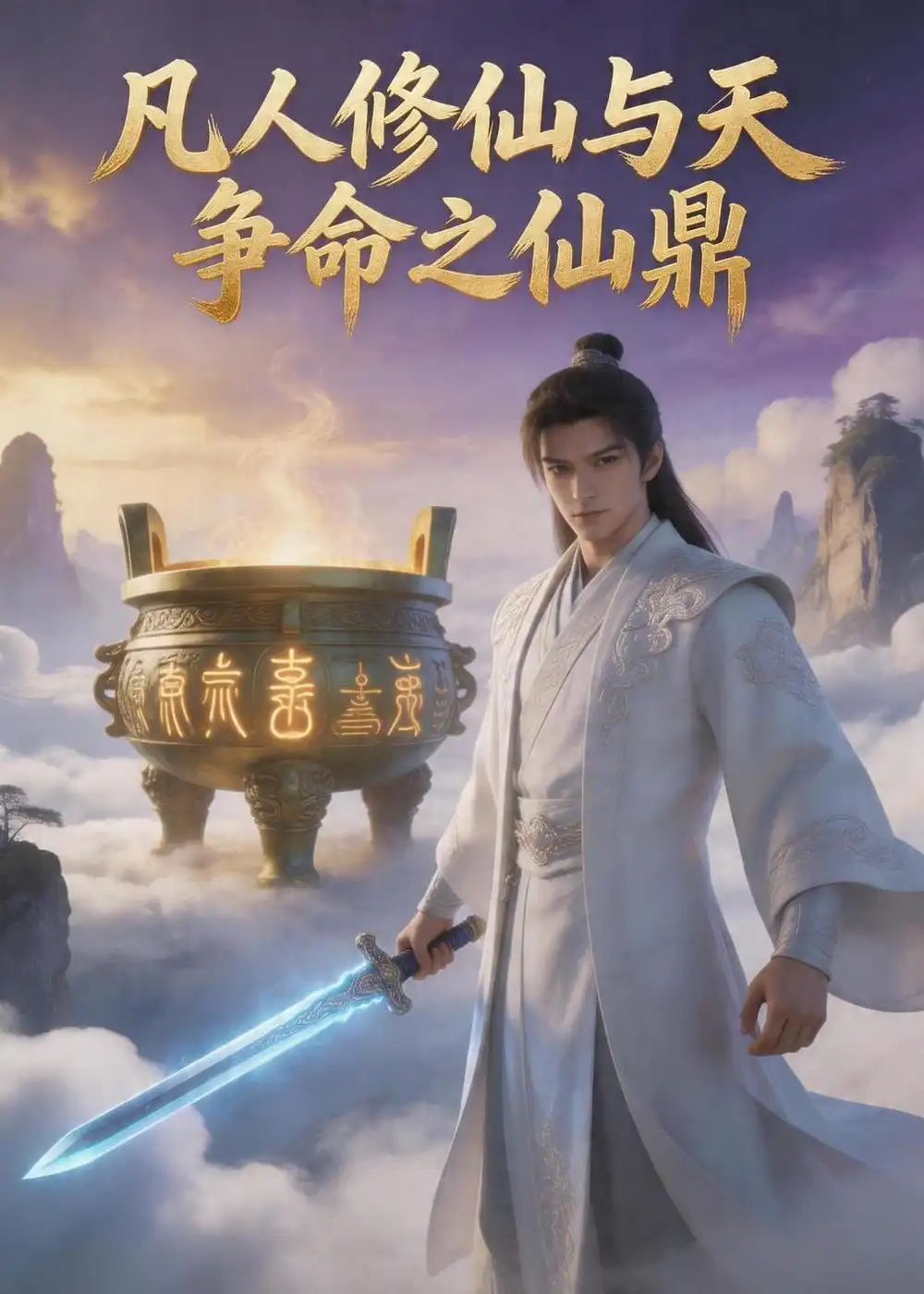《凡人修仙与天争命之仙鼎(100集)动漫(夸克网盘)》短剧封面