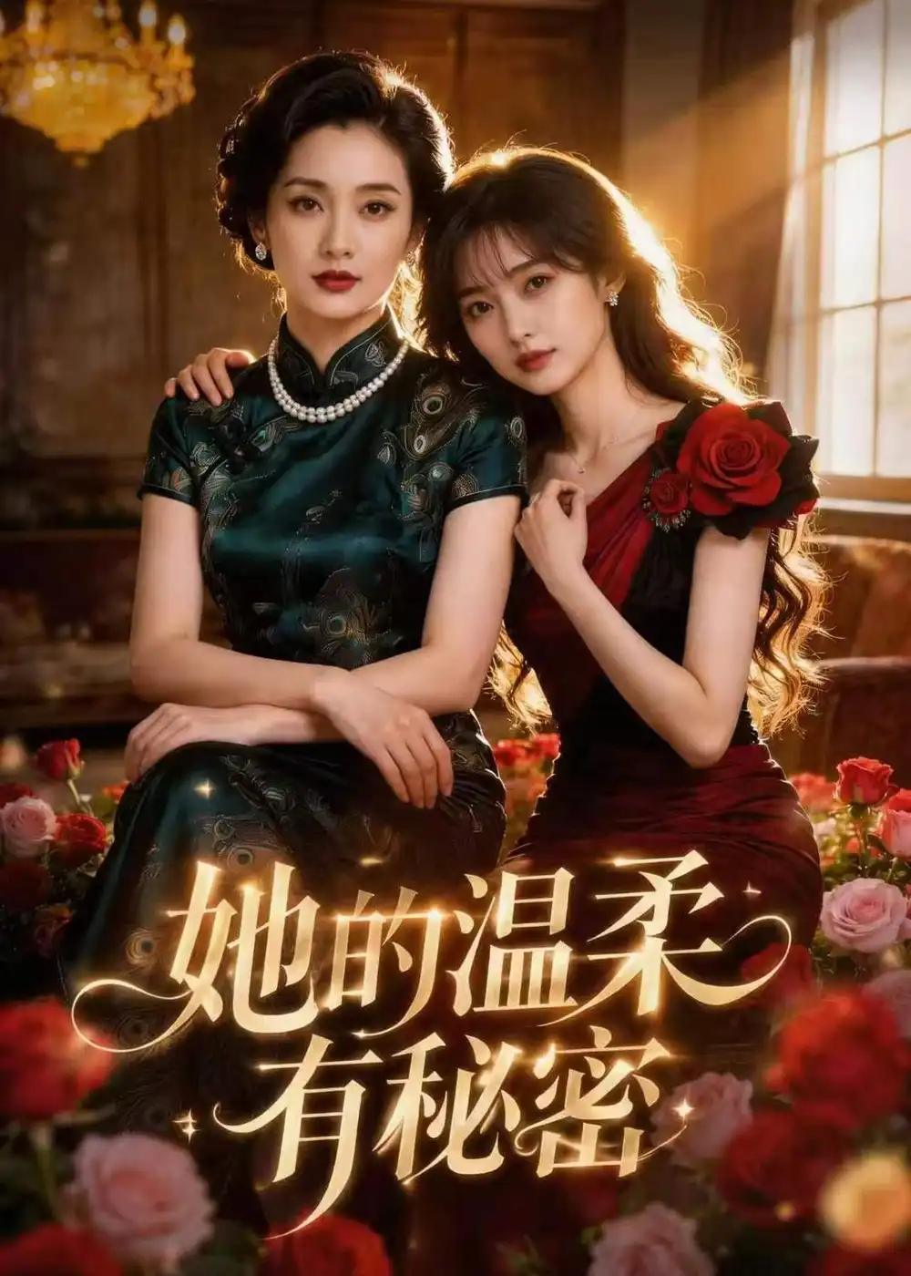 《她的温柔有秘密（66集）AI短剧 (2026)》短剧封面