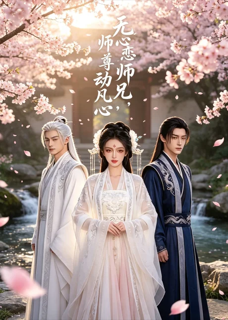《无心恋师兄,师尊动凡心(17集)AI短剧 (2026)》短剧封面