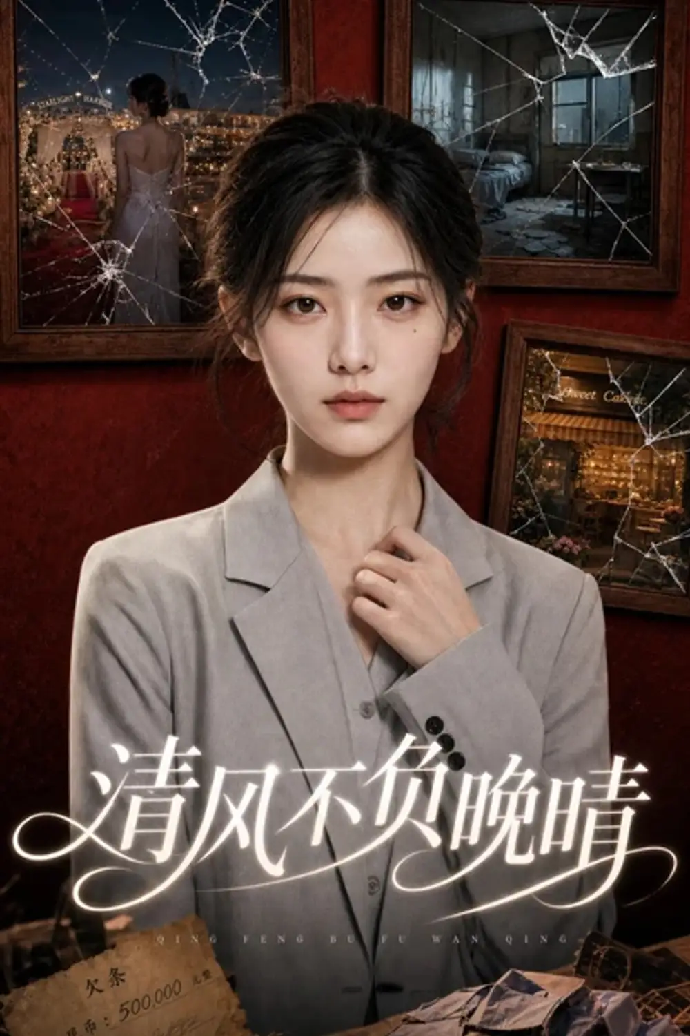 《清风不负晚晴(49集)AI短剧 (2026)》短剧封面