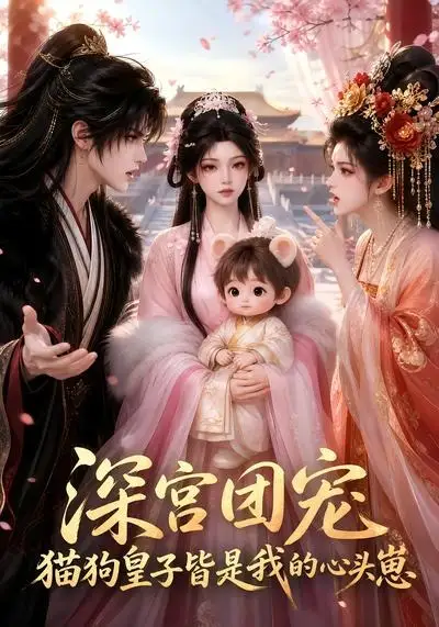 《深宫团宠,猫狗皇子皆是我的心头崽(30集)(夸克网盘)》短剧封面
