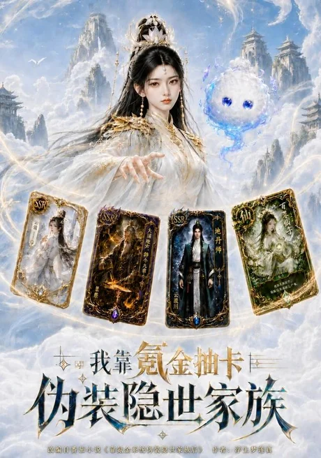 《我靠氪金抽卡伪装隐世家族（80集）（夸克网盘）》短剧封面