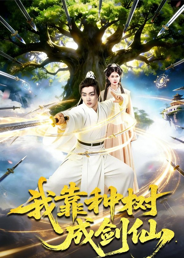 《我靠种树成剑仙（80集）陈亦笑＆邱翔（百度网盘）》短剧封面