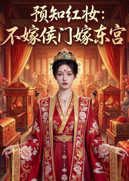 《预知红妆：不嫁侯门嫁东宫（46集）Ai短剧（百度网盘）》短剧封面