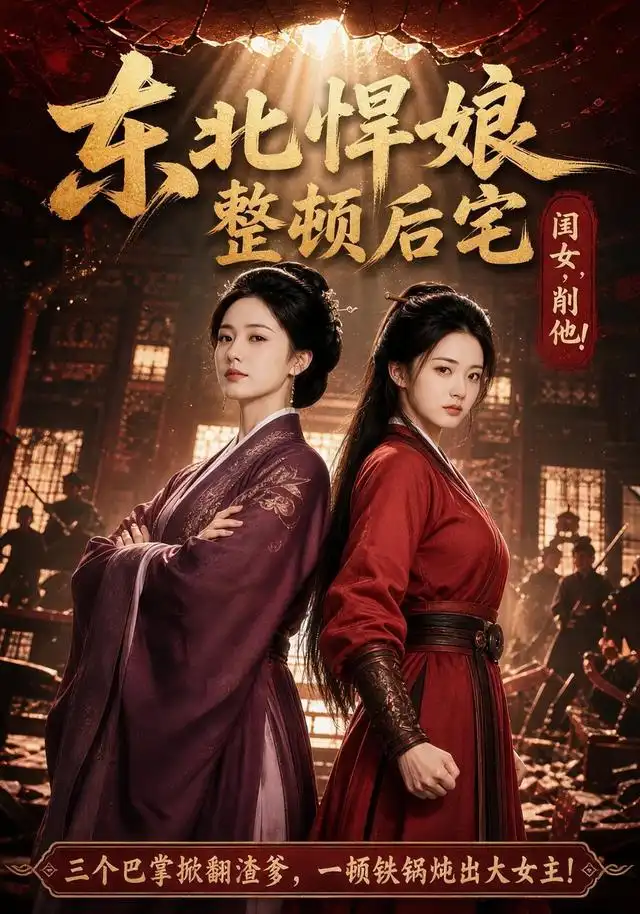 《东北悍娘整顿后宅（31集）AI短剧（夸克网盘）》短剧封面
