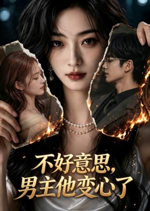 《不好意思，男主他变心了》短剧封面