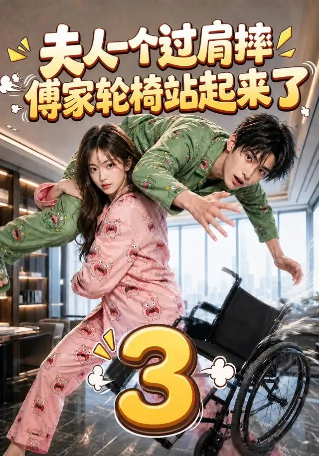 《夫人一个过肩摔，傅家轮椅站起来了3（76集）（夸克网盘）》短剧封面