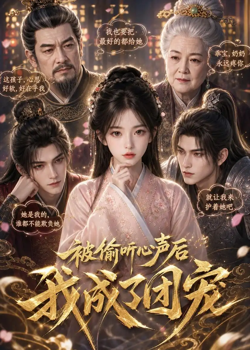 《被偷听心声后我成了团宠（77集）（夸克网盘）》短剧封面