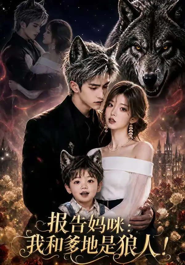 《报告妈咪:我和爹地是狼人!(70集)(夸克网盘)》短剧封面
