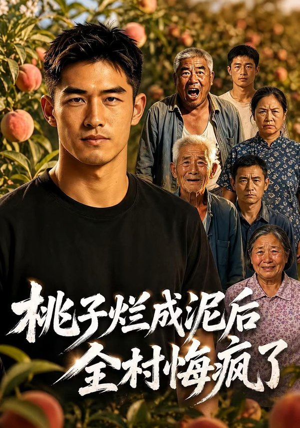 《桃子烂成泥后，全村悔疯了（75集）A短剧（百度网盘）》短剧封面