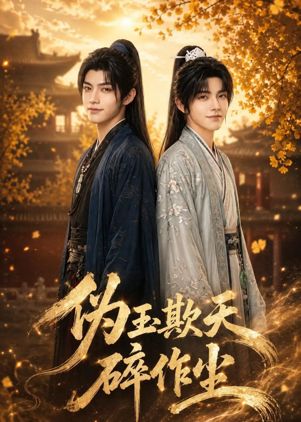 《伪玉欺天碎作尘（39集）（夸克网盘）》短剧封面