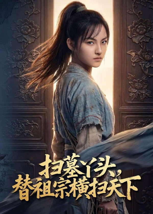 《扫墓丫头,替祖宗横扫天下(80集)Ai短剧(百度网盘)》短剧封面
