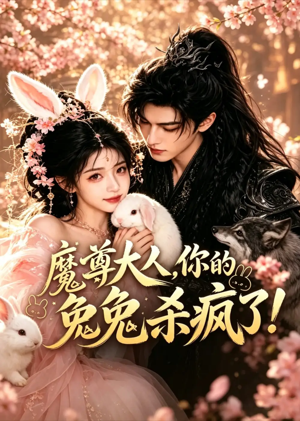 《魔尊大人,你的兔兔杀疯了!(48集)AI短剧 (2026)》短剧封面