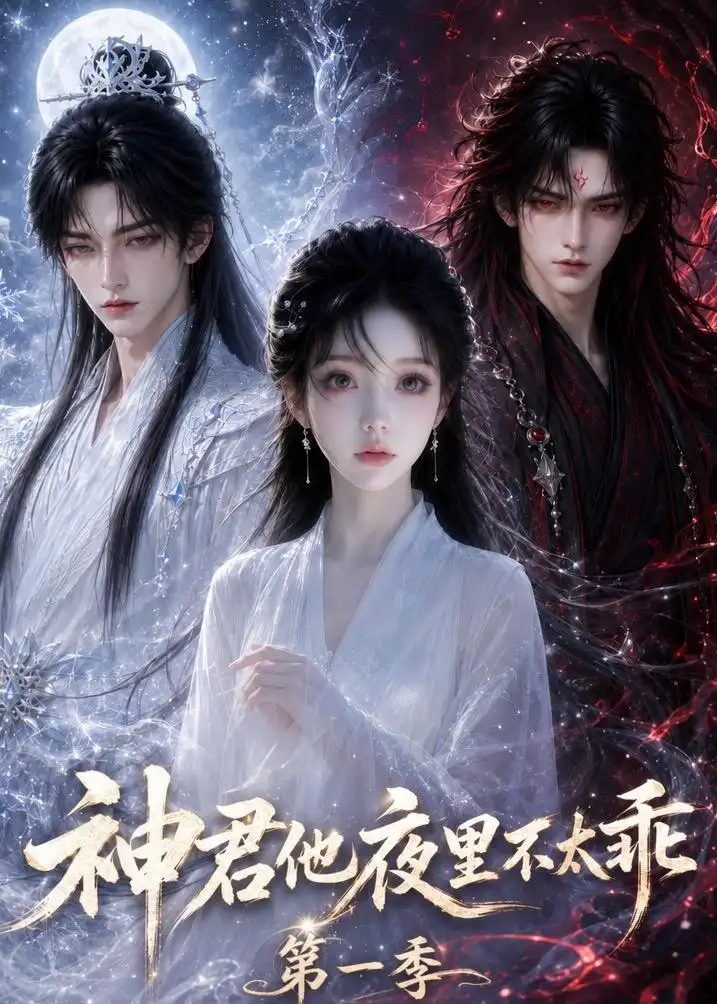 《神君他夜里不太乖（12集）（夸克网盘）》短剧封面