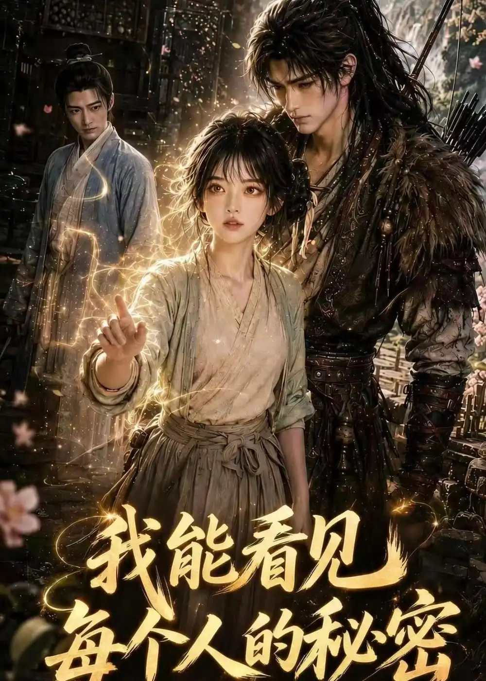 《我能看见每个人的秘密（45集）（夸克网盘）》短剧封面