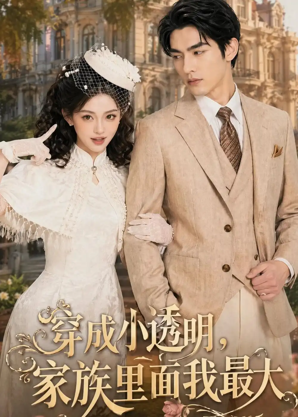 《穿成小透明，家族里面我最大（80集）AI短剧 (2026)》短剧封面