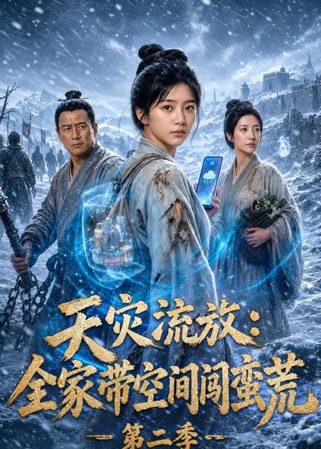 《天灾流放：全家带空间闯蛮荒第二季（80集）（百度网盘）》短剧封面