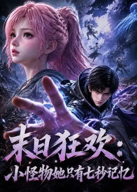 《末日狂欢:小怪物她只有七秒记忆(78集)AI短剧 (2026)》短剧封面