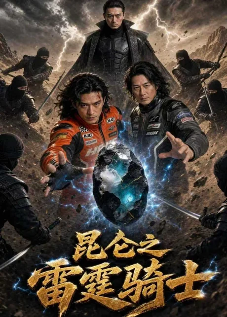 《昆仑之雷霆骑士（72集）AI短剧（百度网盘）》短剧封面