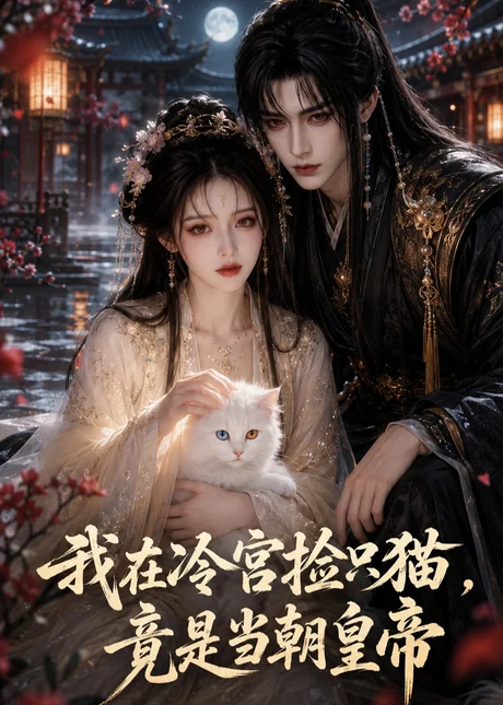 《我在冷宫捡只猫，竟是当朝皇帝（30集）AI短剧 (2026)》短剧封面