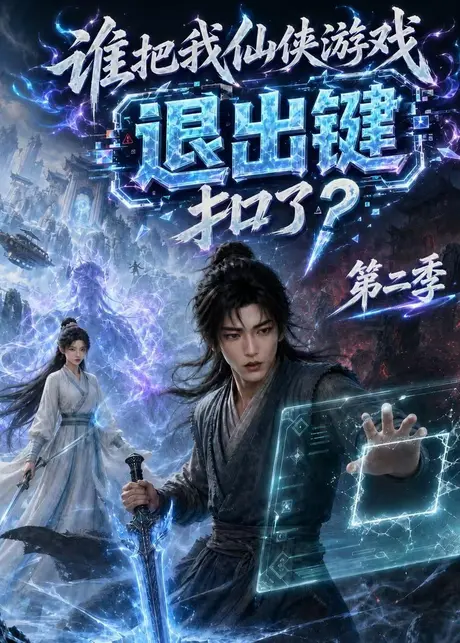 《谁把我仙侠游戏退出键扣了？第二季（166集）（夸克网盘）》短剧封面