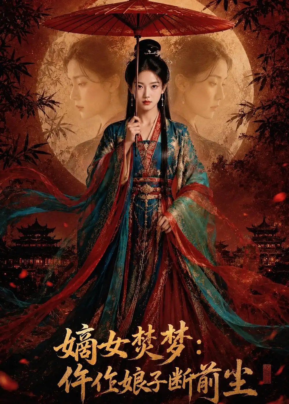《嫡女焚梦：仵作娘子断前尘（76集）（夸克网盘）》短剧封面