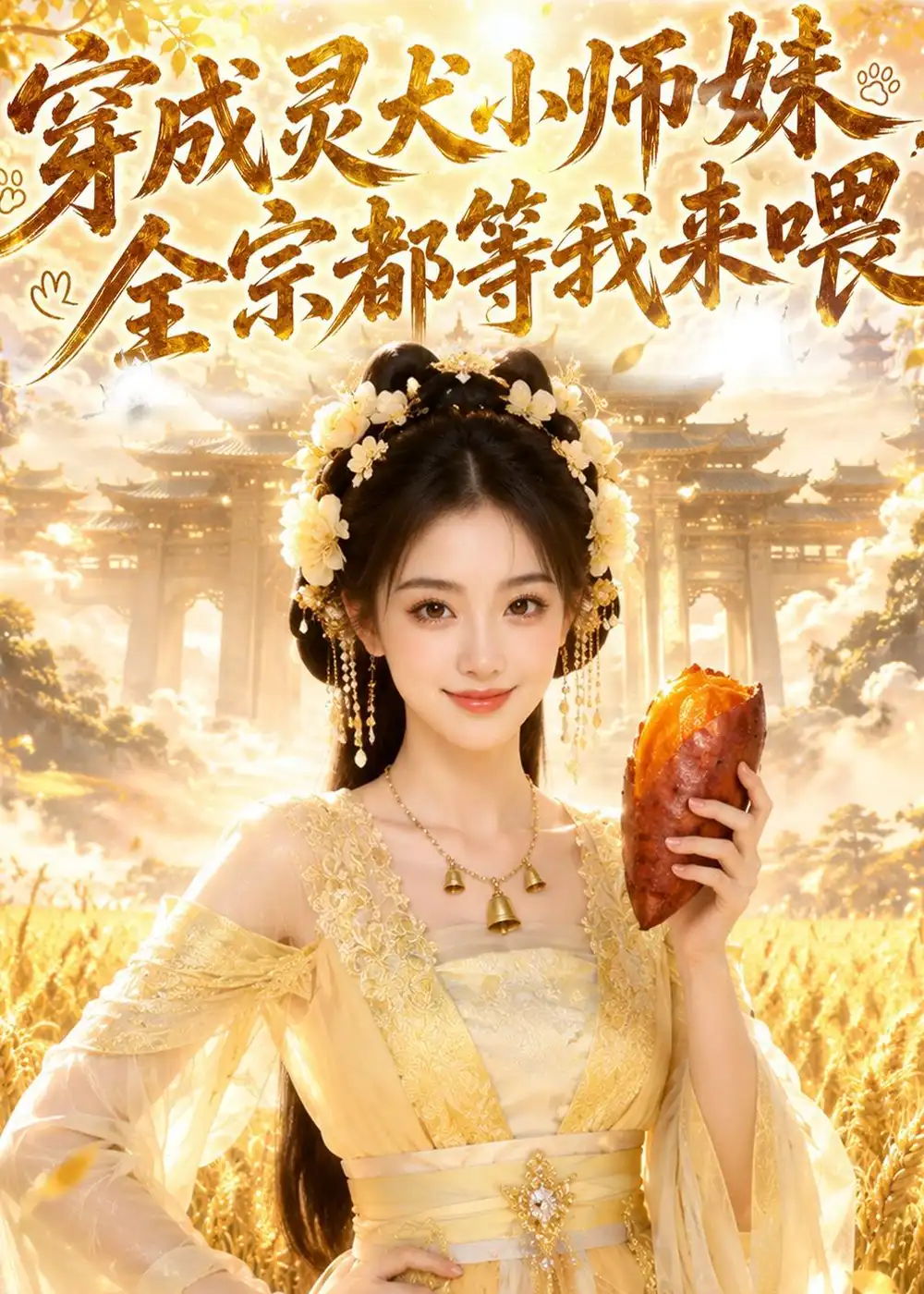 《穿成灵犬小师妹,全宗都等我来喂(67集)》短剧封面