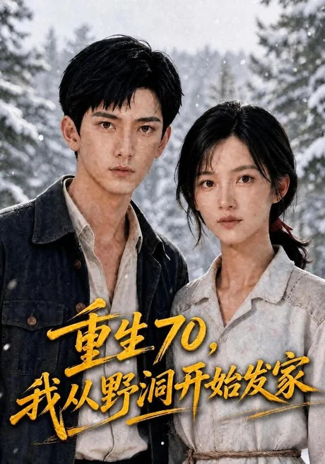 《重生70,我从野洞开始发家(117集)AI短剧(夸克网盘)》短剧封面