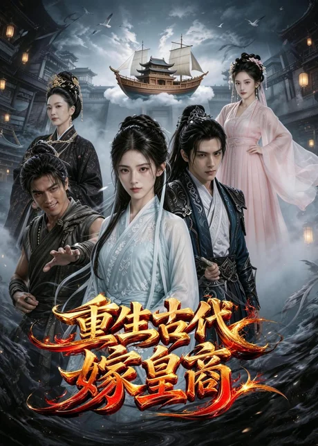 《重生古代嫁皇商（81集）AI短剧（百度网盘）》短剧封面