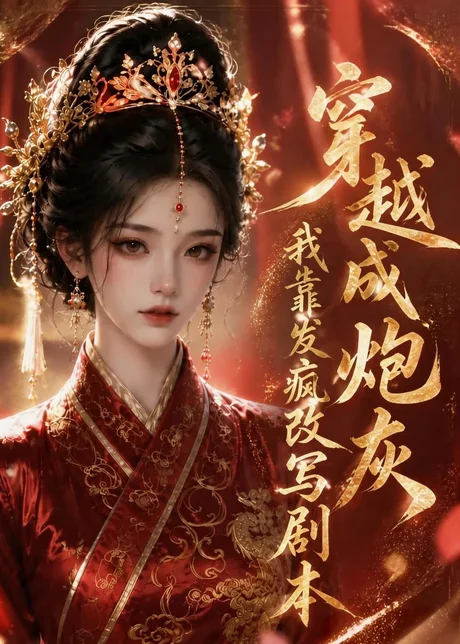 《穿越成炮灰，我靠发疯改写剧本（117集）AI短剧 (2026)》短剧封面