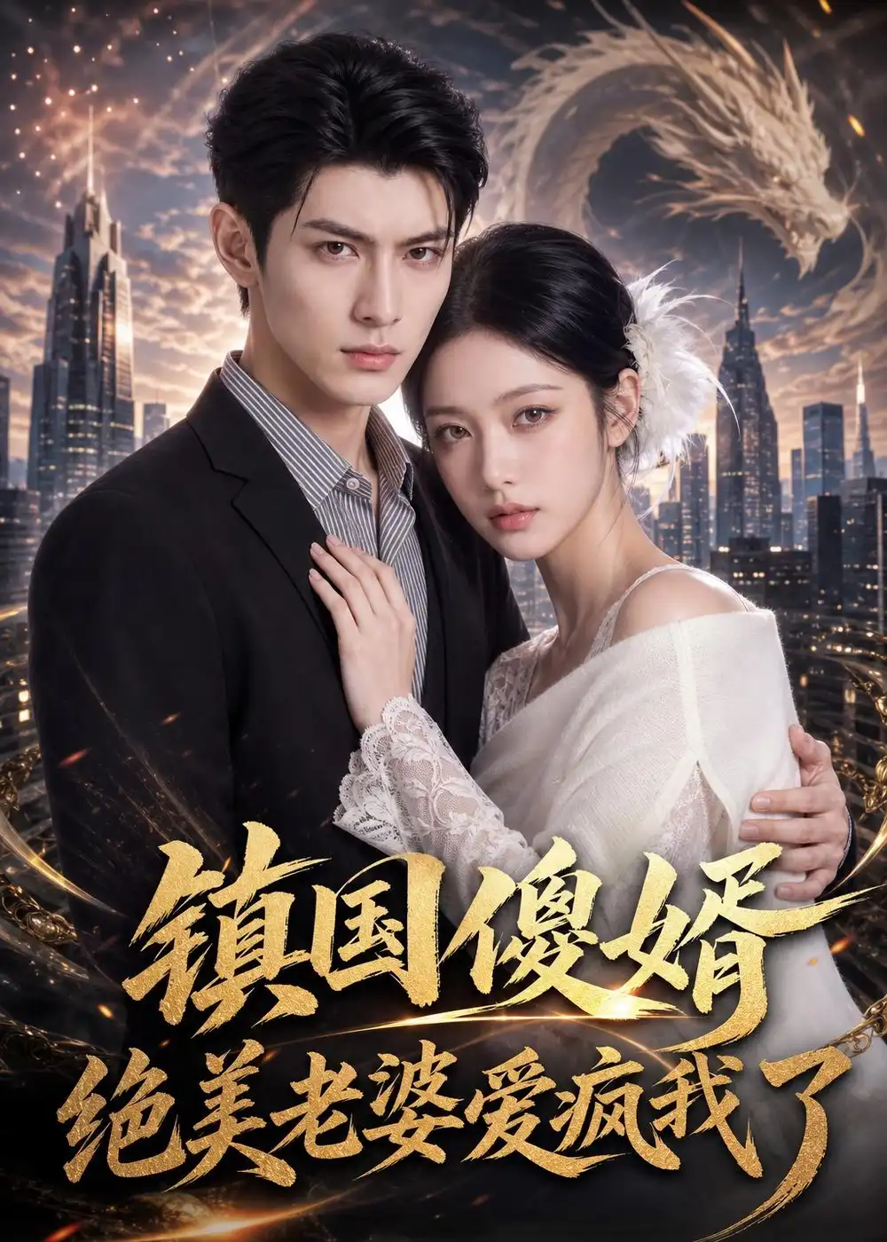 《镇国傻婿：绝美老婆爱疯我了（100集）（夸克网盘）》短剧封面