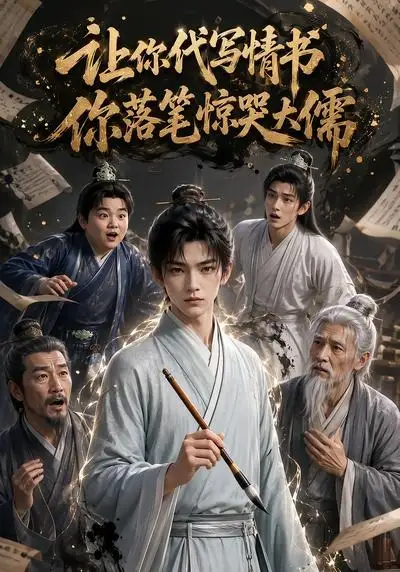 《让你代写情书,你落笔惊哭大儒第一季(196集)(夸克网盘)》短剧封面