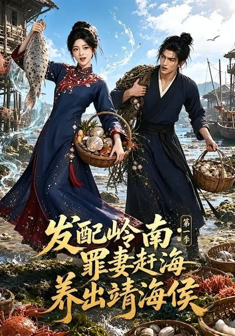 《发配岭南：罪妻赶海养出靖海侯第一季（70集）（夸克网盘）》短剧封面
