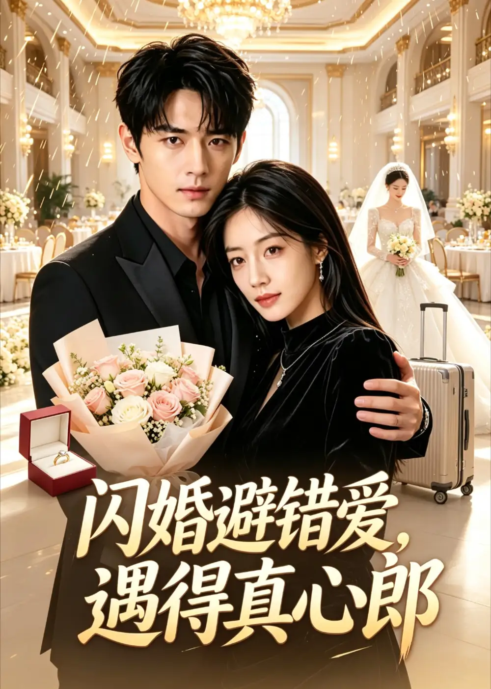 《闪婚避错爱，遇得真心郎（84集）AI短剧 (2026)》短剧封面