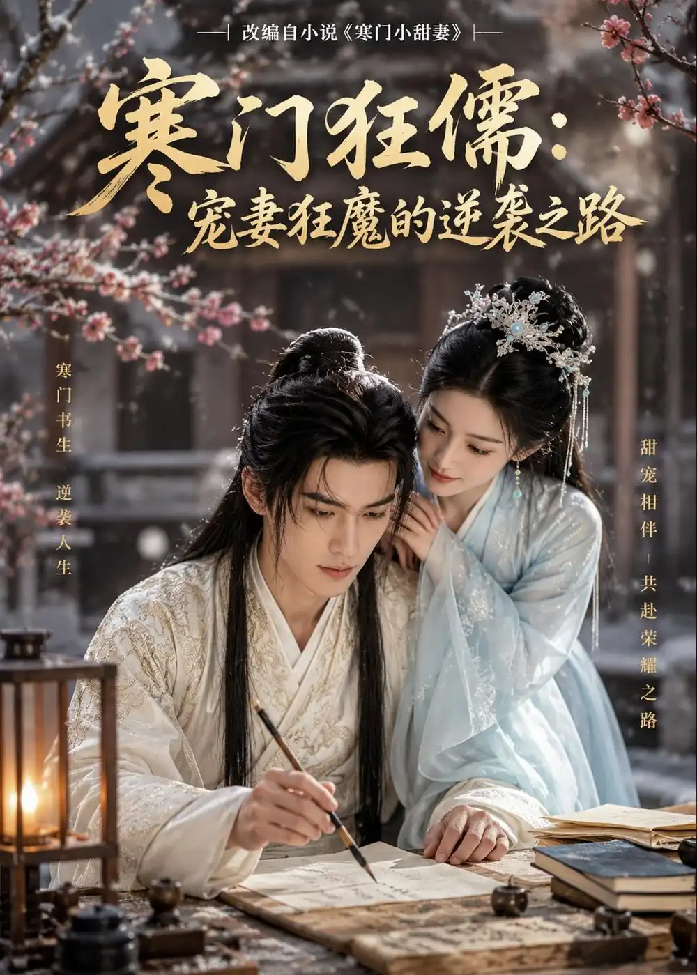 《寒门狂儒：宠妻狂魔的逆袭之路（80集）AI短剧（夸克网盘）》短剧封面
