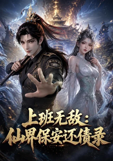 《上班无敌：仙界保安还债录（51集）AI短剧（夸克网盘）》短剧封面