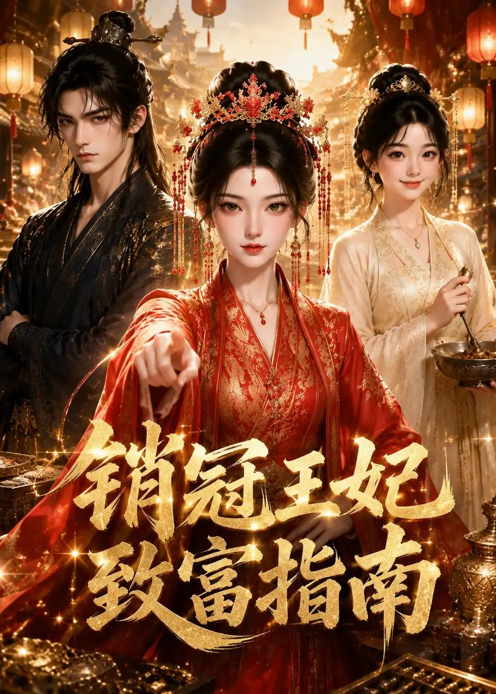 《销冠王妃致富指南(64集)(夸克网盘)》短剧封面