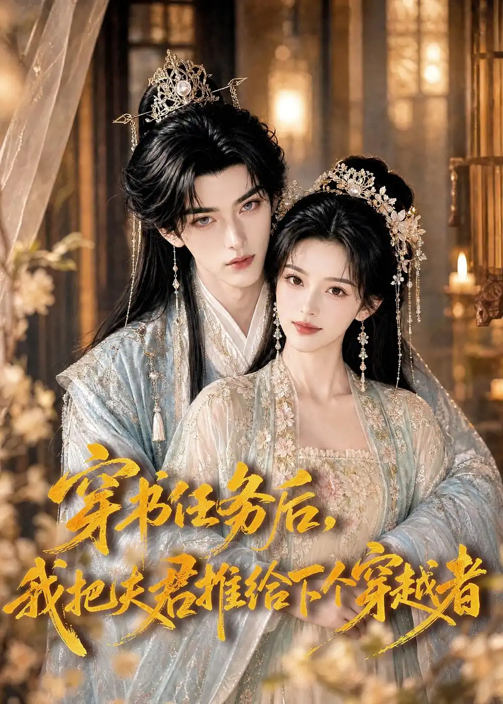 《穿书任务后，我把夫君推给下个穿越者（65集）AI短剧 (2026)》短剧封面