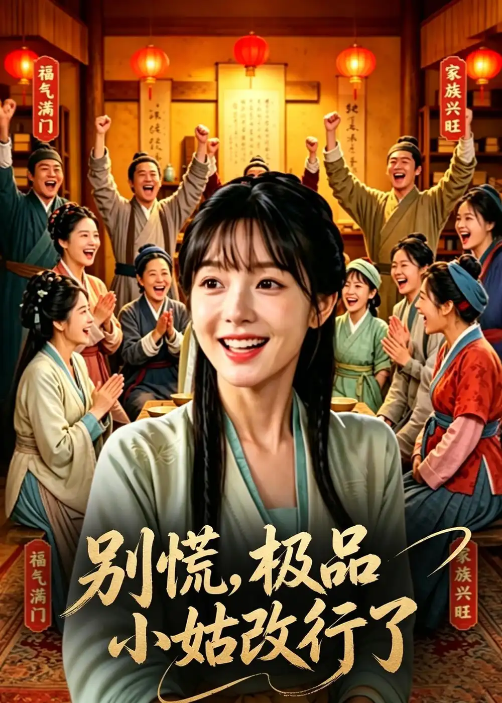 《别慌，极品小姑改行了（69集）AI短剧 (2026)》短剧封面