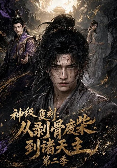 《神级复刻：从剥骨废柴到诸天主第二季（50集）（夸克网盘）》短剧封面
